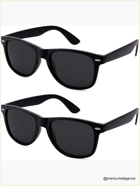 Polarized Square Sunglasses UV Protection Unisex TR90 Frame main image 5